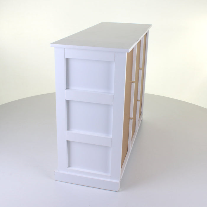 9 Drawer White Chest