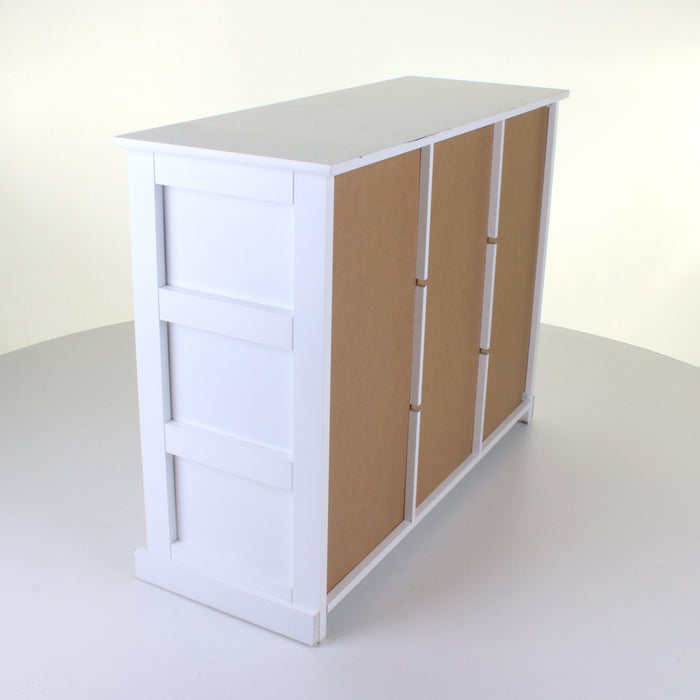 9 Drawer White Chest
