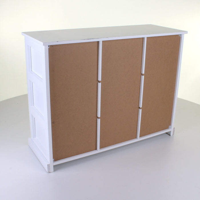 9 Drawer White Chest