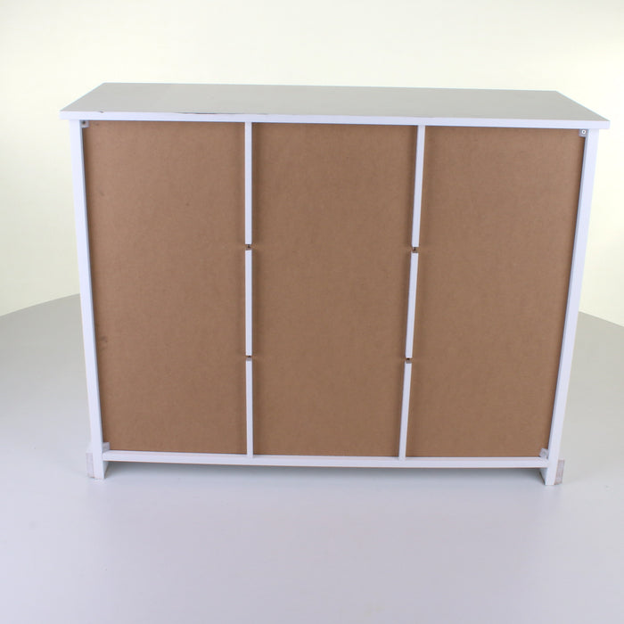 9 Drawer White Chest