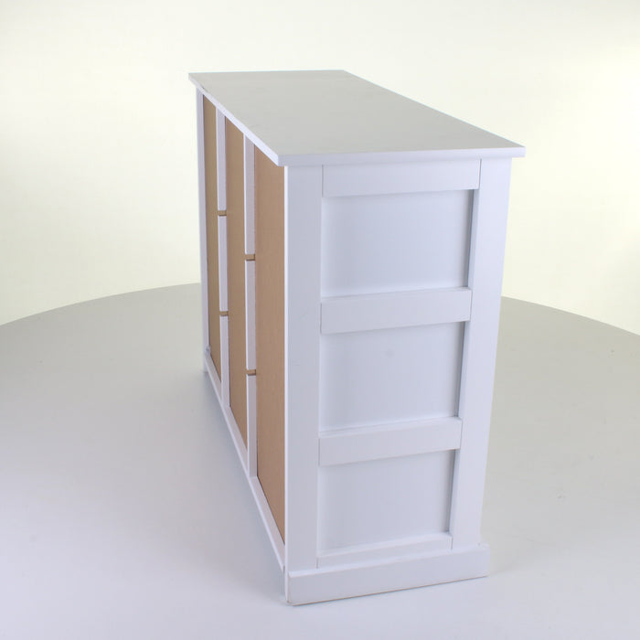 9 Drawer White Chest