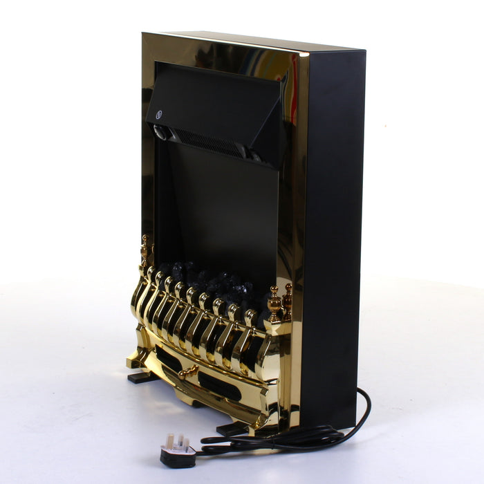 2000W Electric Fireplace - Gold