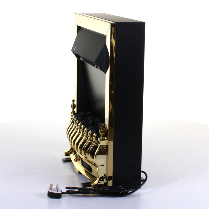 2000W Electric Fireplace - Gold
