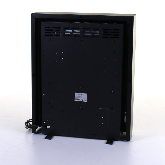 2000W Electric Fireplace - Gold