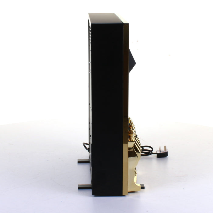 2000W Electric Fireplace - Gold