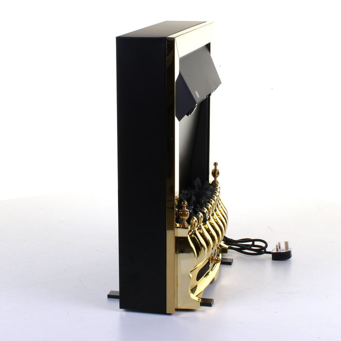 2000W Electric Fireplace - Gold