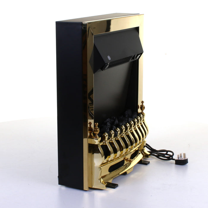 2000W Electric Fireplace - Gold