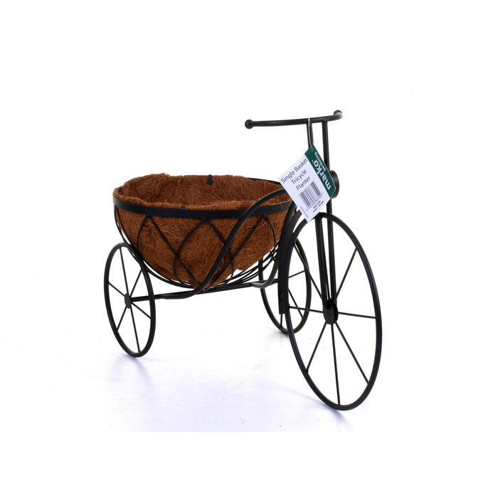 Single Basket Tricycle Planter