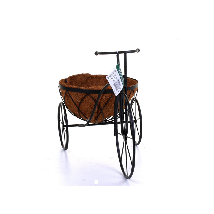 Single Basket Tricycle Planter