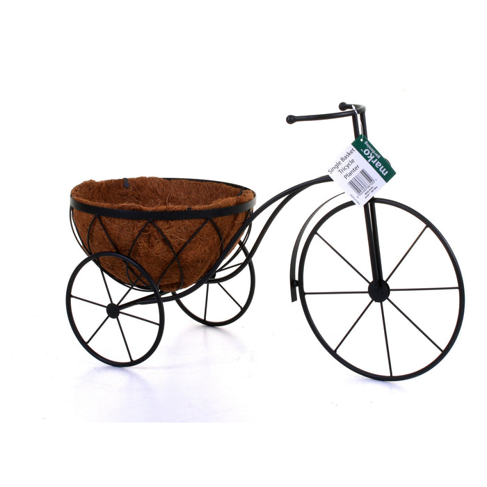 Single Basket Tricycle Planter