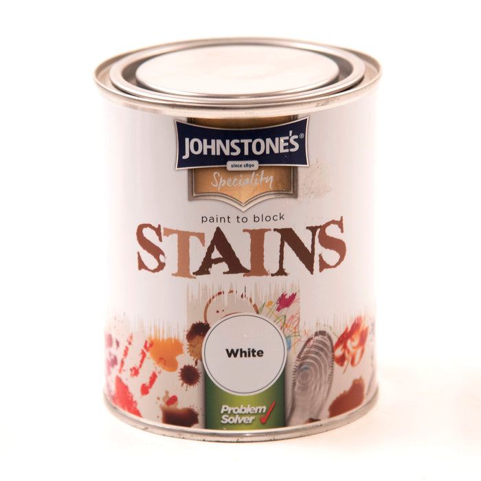 Johnstone's Stain Block White 750ml
