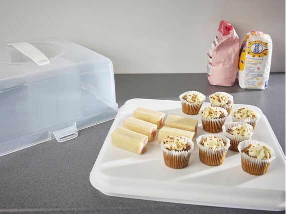 Square Cake Box
