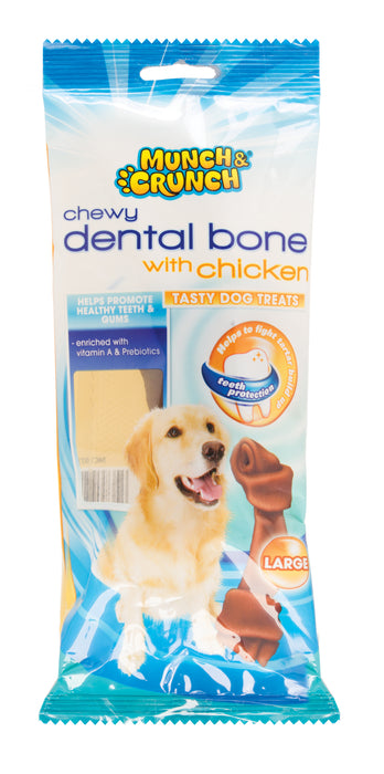 Chewy Dental Bone with Chicken Flavour