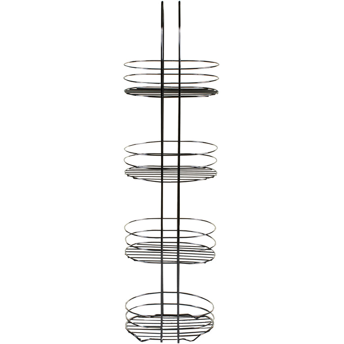 4 Tier Chrome Storage Rack