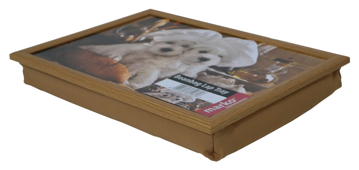 Beanbag Lap Tray - Chef Puppies