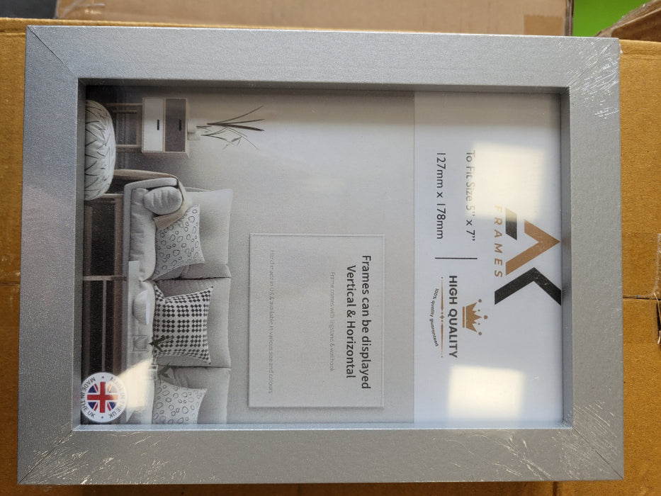 NDL 7x5 Silver Photo Frame
