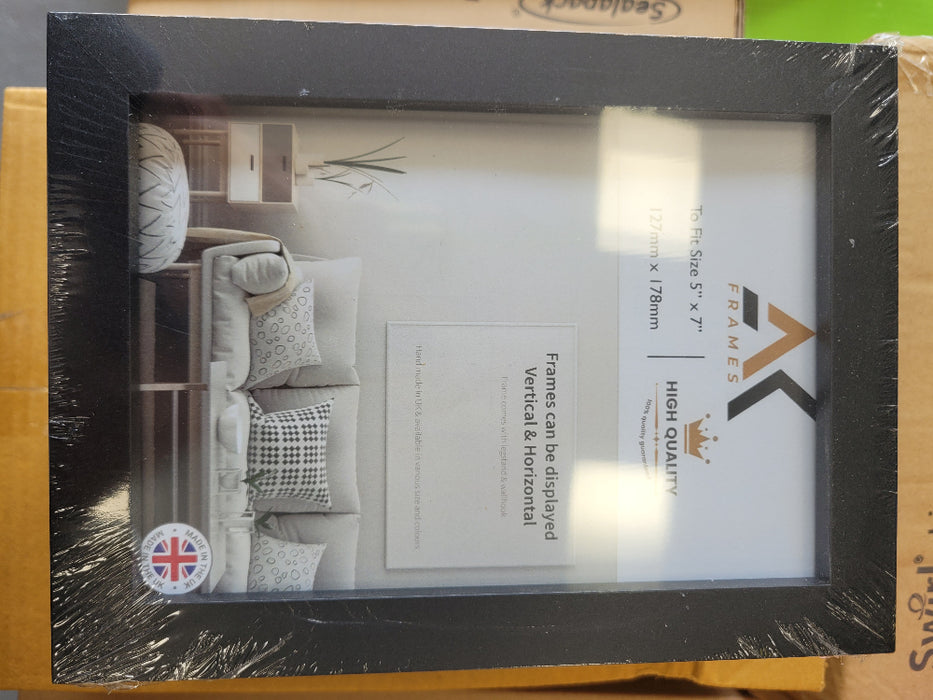 NDL 7x5 Black Photo Frame