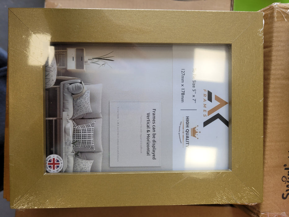 NDS 7x5 Gold Photo Frame