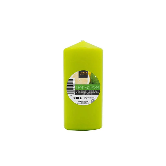 Scented Pillar Candle Lemongrass 47x110mm