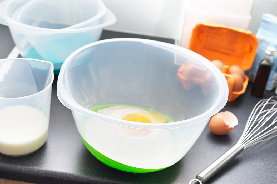 Premium Mixing Bowl 3.5L Clear and Teal