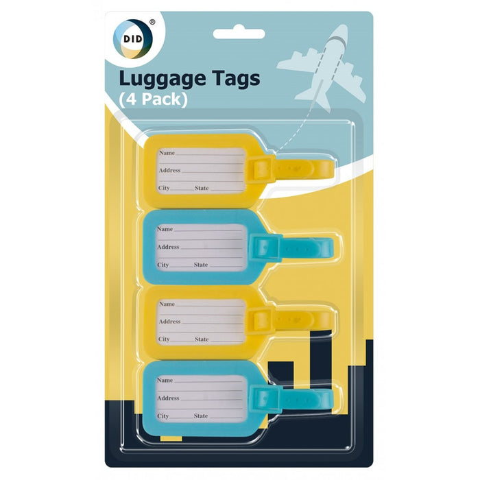 Luggage Tags 4pc