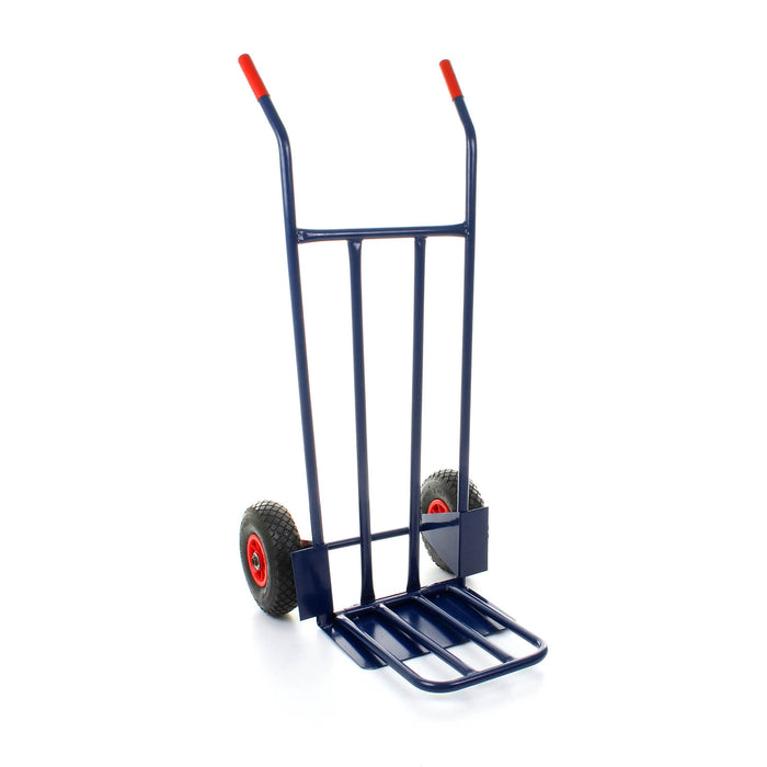 Sack Truck with Folding Toeplate - Inflatable Tyres