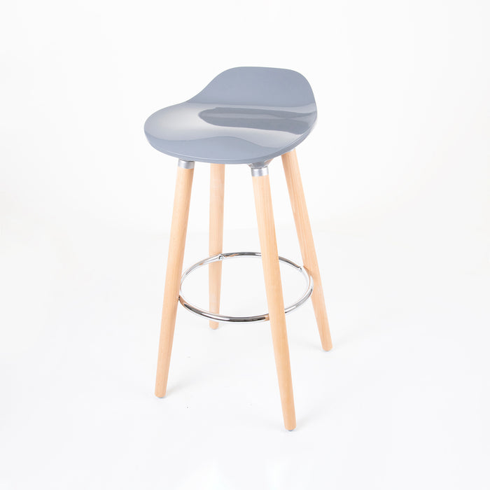 Set of 2 ABS Bar Stools - Round