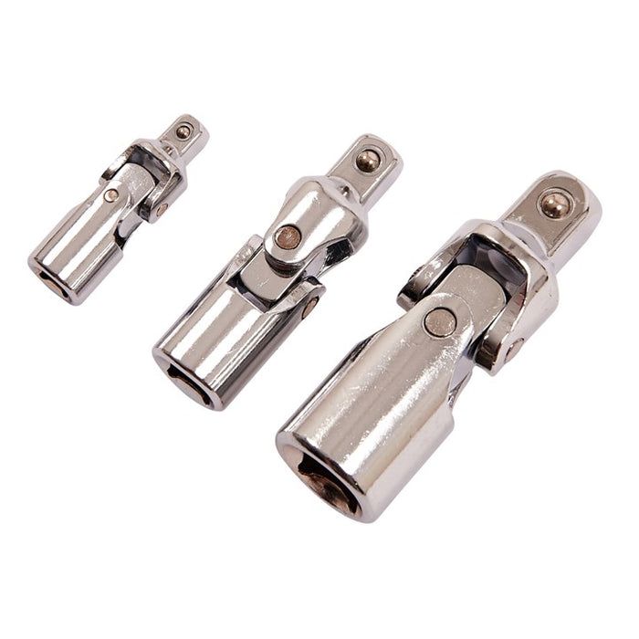 Universal Joints set 1/4", 3/8" & 1/2"