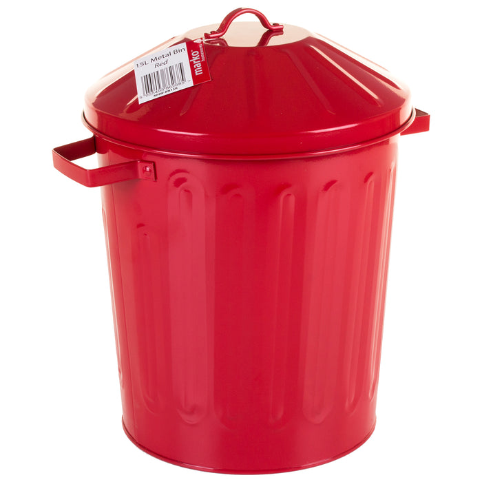 15L Metal Bins