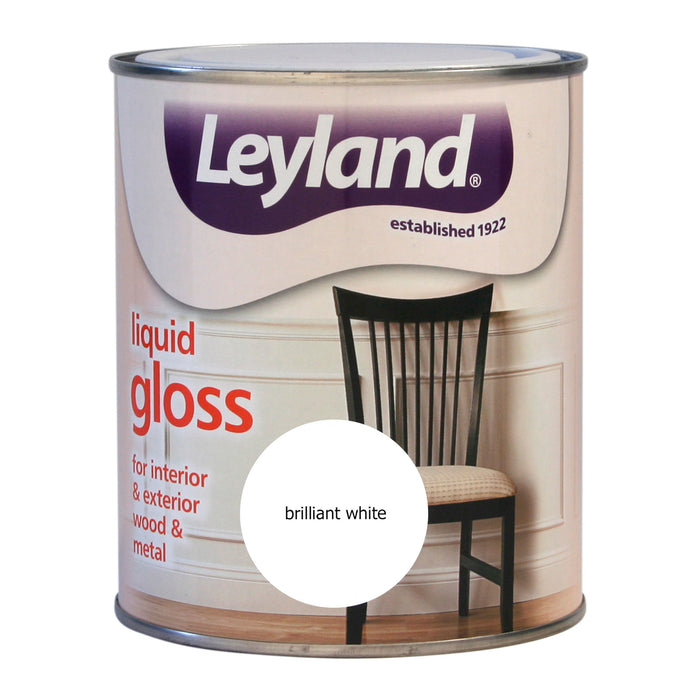 Leyland Liquid Gloss Brilliant White 750ml