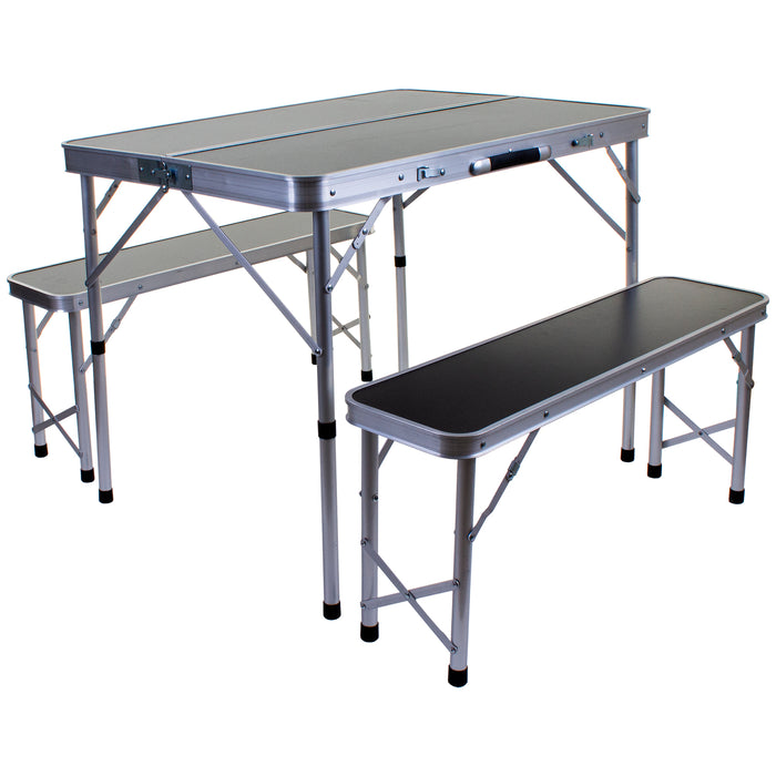 Foldable Table & Bench Set