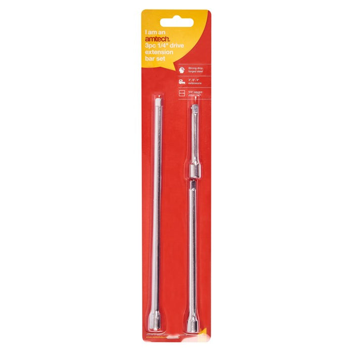 Drive Extension Bars 1/4''