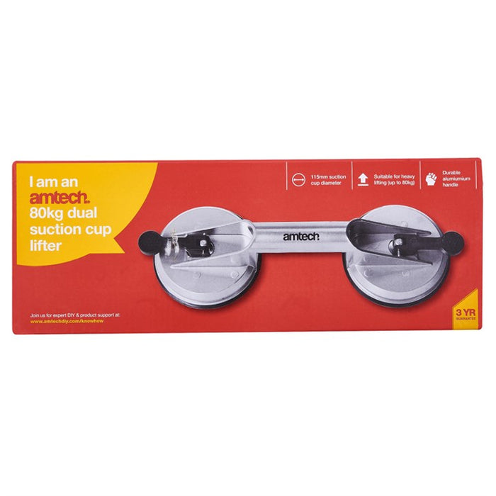 Dual Cup Suction Lifter 80kg