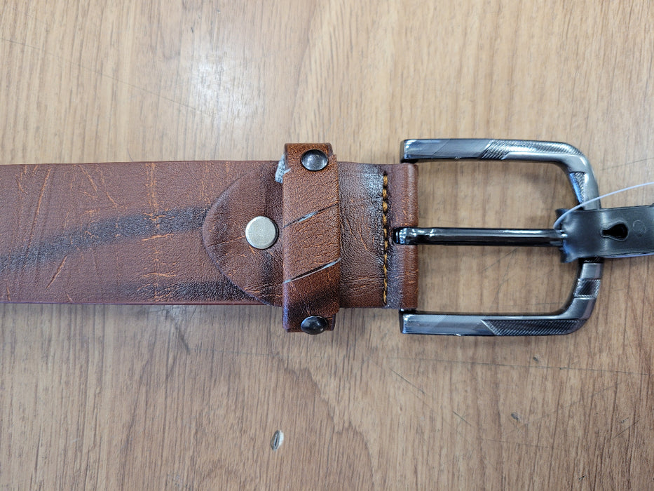 Worn Look Belt Brown M
