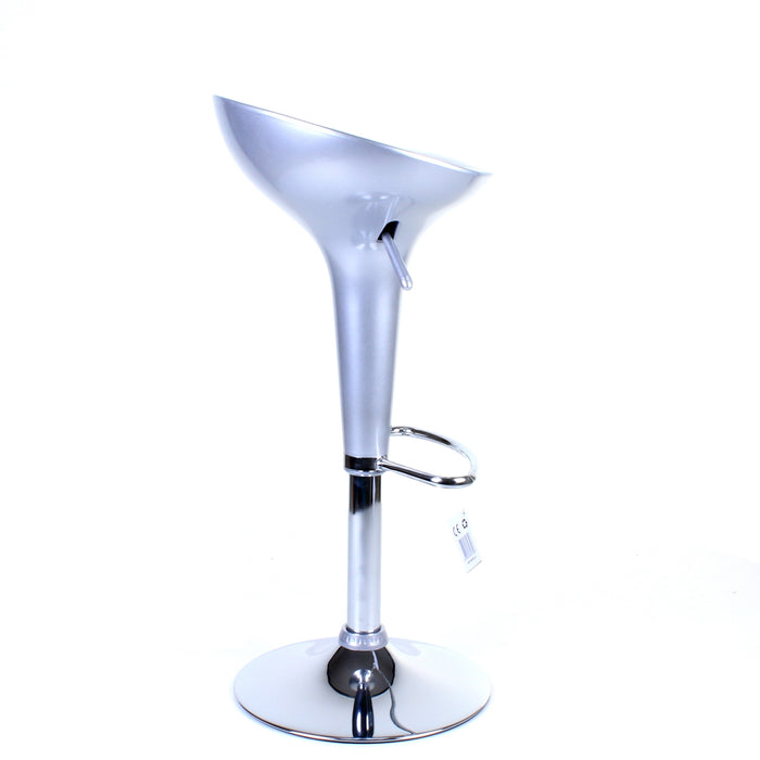Boss Bar Stool - Silver