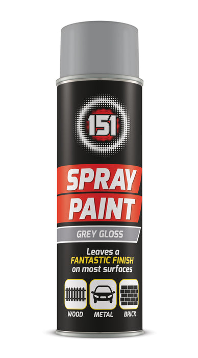 Spray Paint Grey Gloss Gloss 250ml