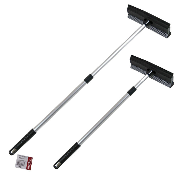 Telescopic Handle Window Squeegee extends to 77cm - 136cm