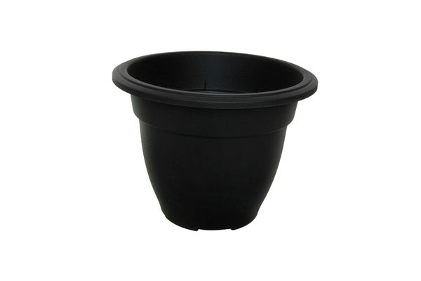 Round Bell Planter Black