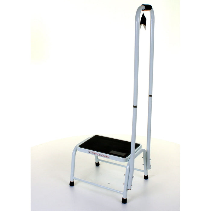Step Stool with Tall Handle