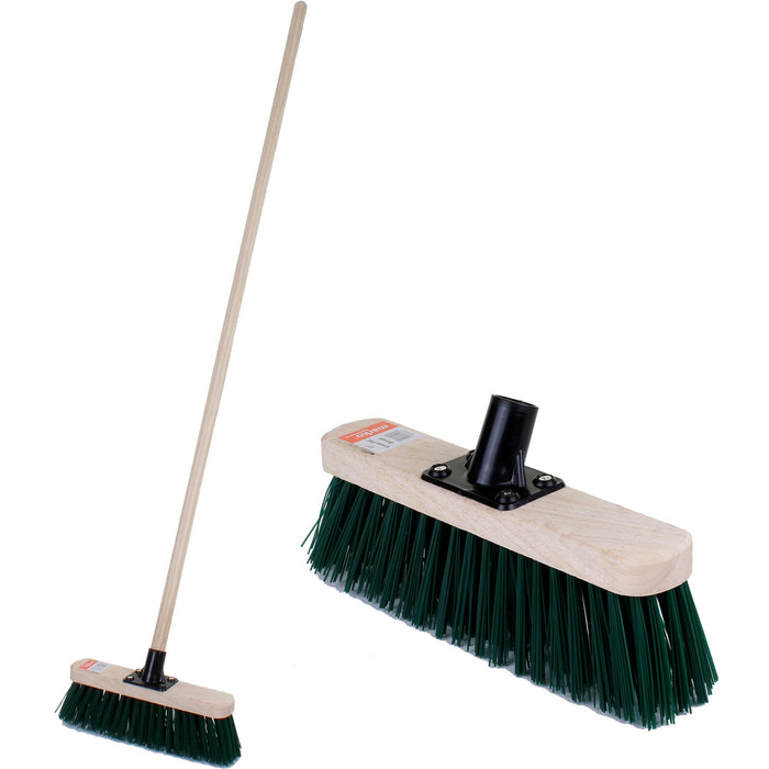 11" PVC Broom with Handle