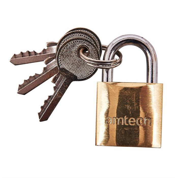 Brass Padlock 25mm