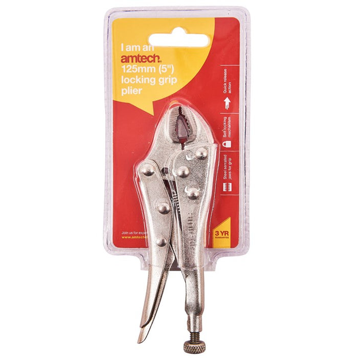 Locking Grip Plier 5"