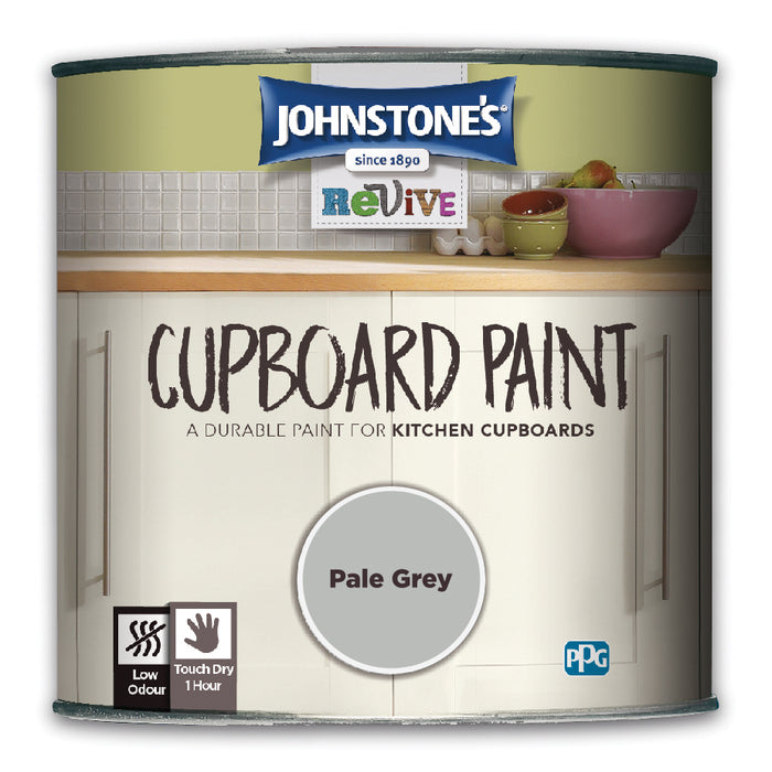 Johnstone's  Cupboard Paint Pale Grey  750ml