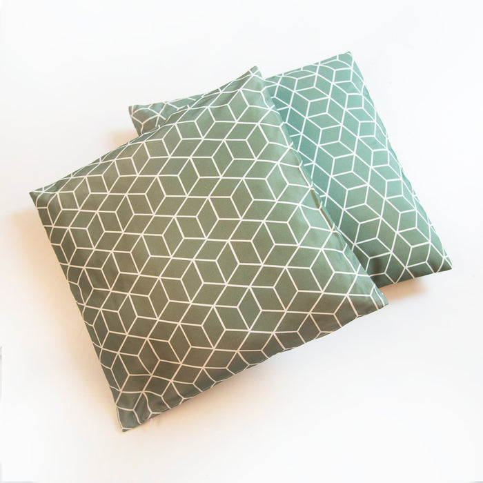 Twin Pack of Scatter Cushions - Cube