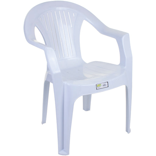 White plastic sales outdoor chairs