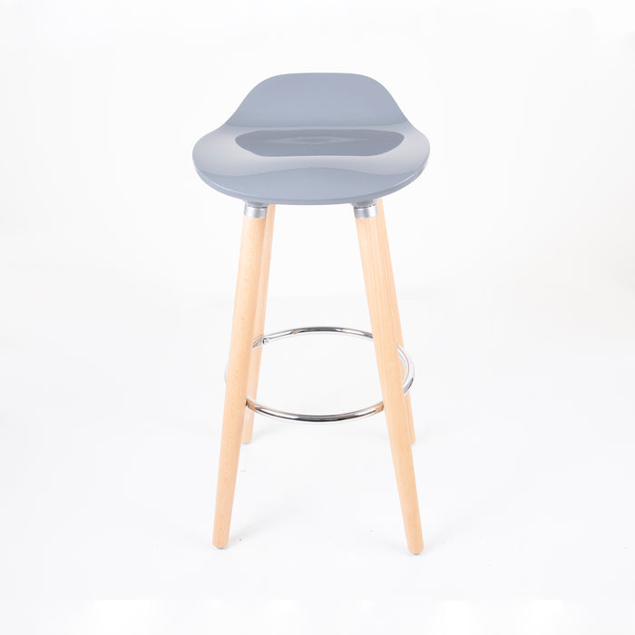 Set of 2 ABS Bar Stools - Round