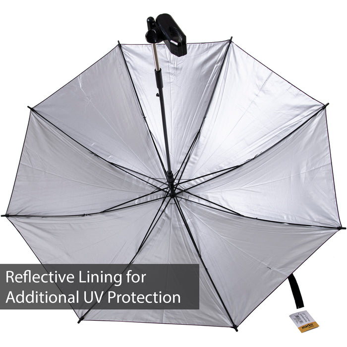 Clamp on Umbrella - Black