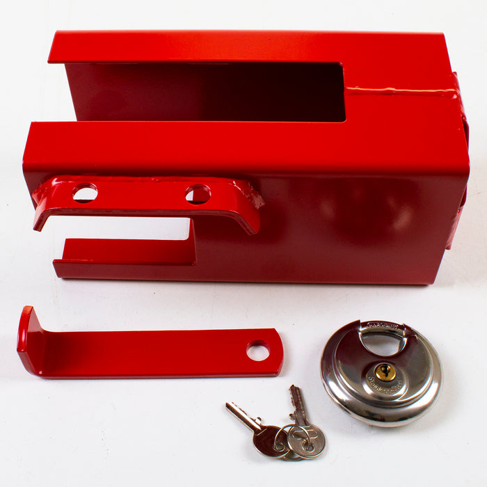 Universal Box Trailer Hitch Lock