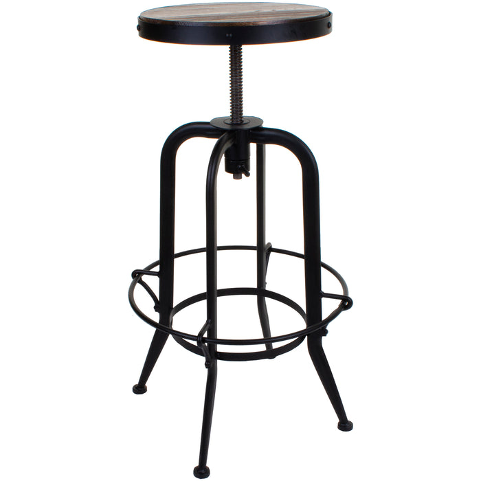 Rustic Bar Stool - W1081