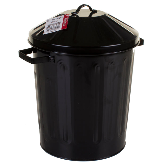 15L Metal Bins